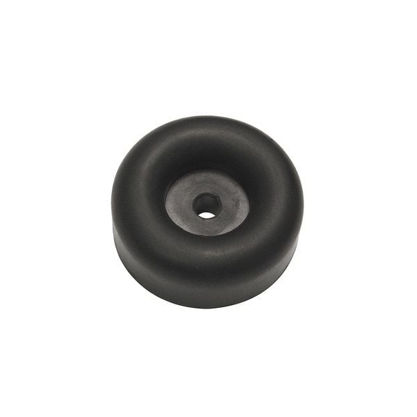 Pata de goma grande Diámetro: 64 mm. Altura: 25,4 mm.